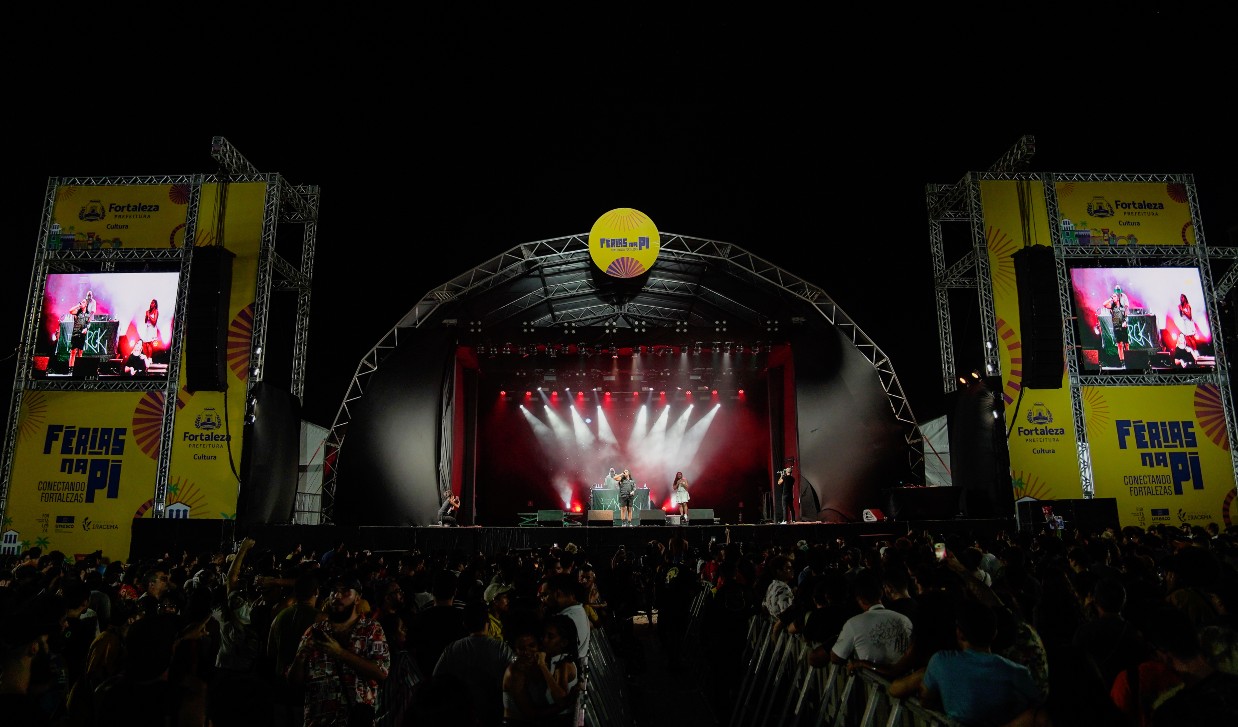 palco do férias na PI